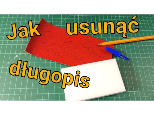 Poradnik jak usunąć długopis ze skóry naturalnej